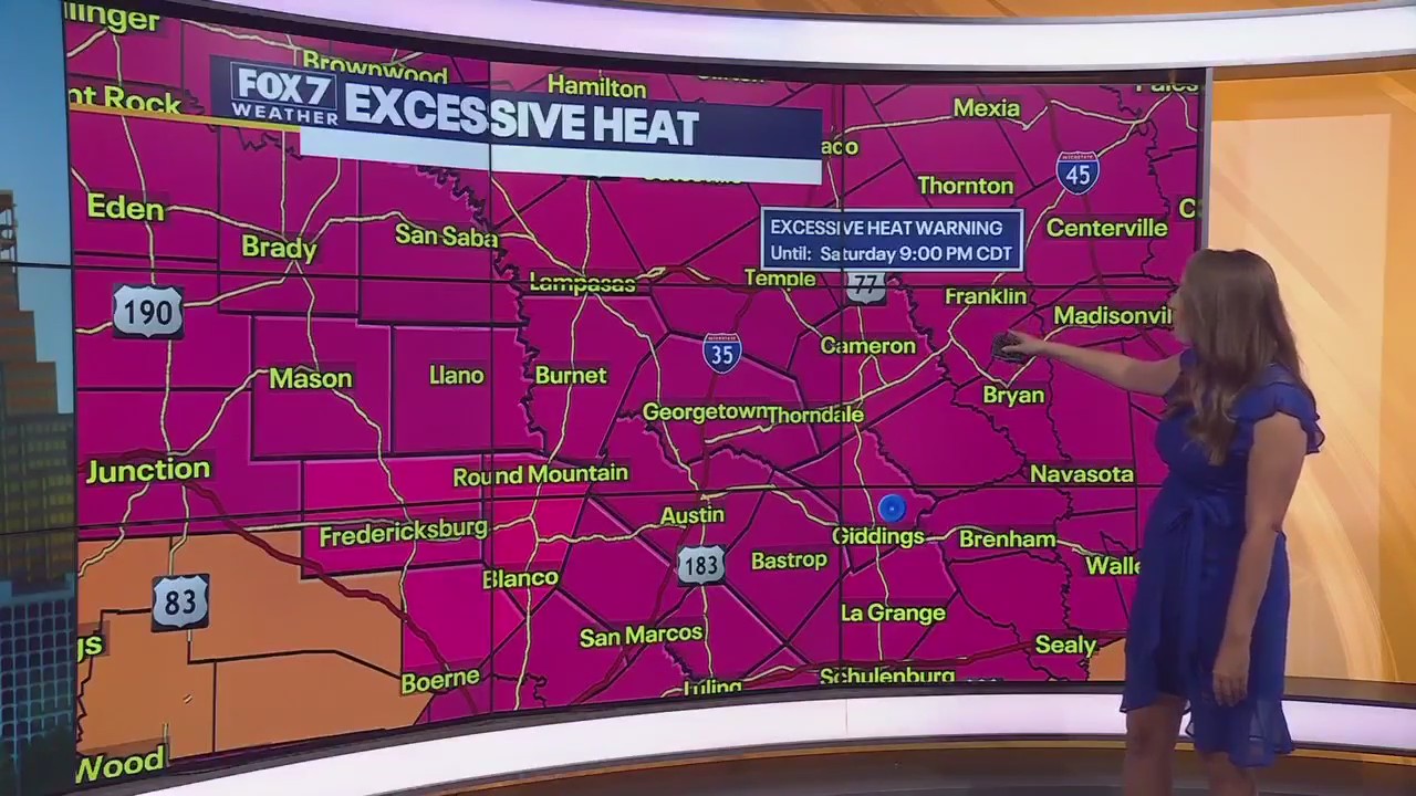 Austin weather: Extreme heat and fire danger