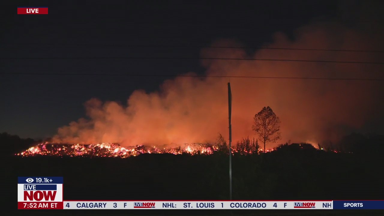 Brushfire continues to burn in Houston