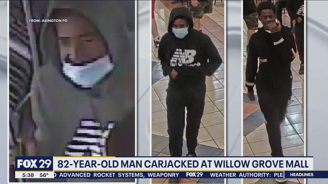 82-year-old man carjacked, assaulted at Willow Grove Mall, police say