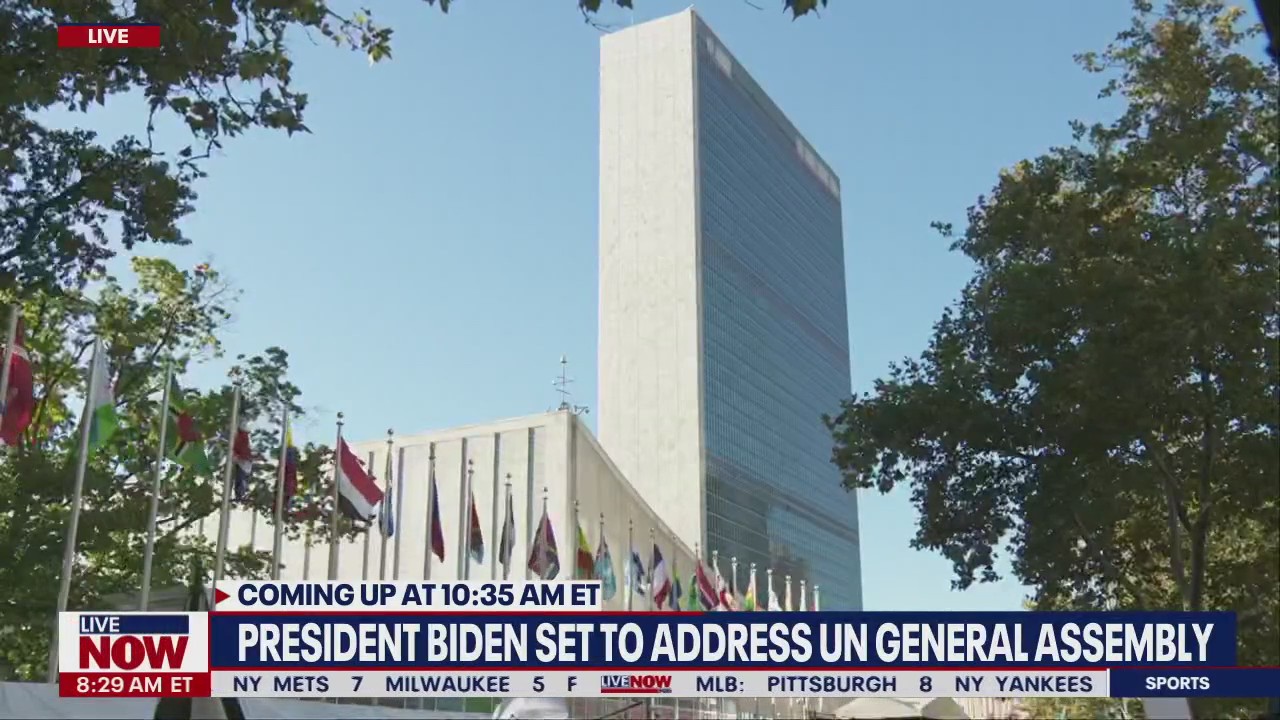 President Biden to address UN General Assembly in NY