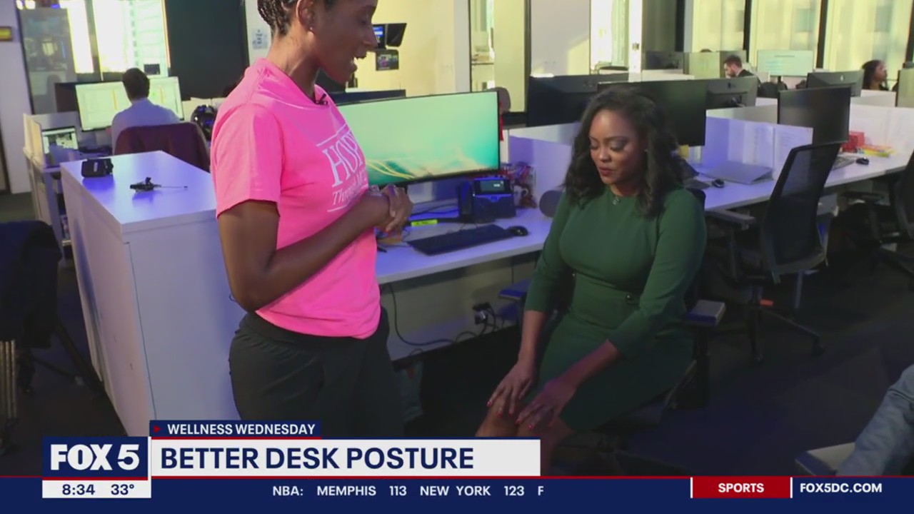How to get better desk posture at work