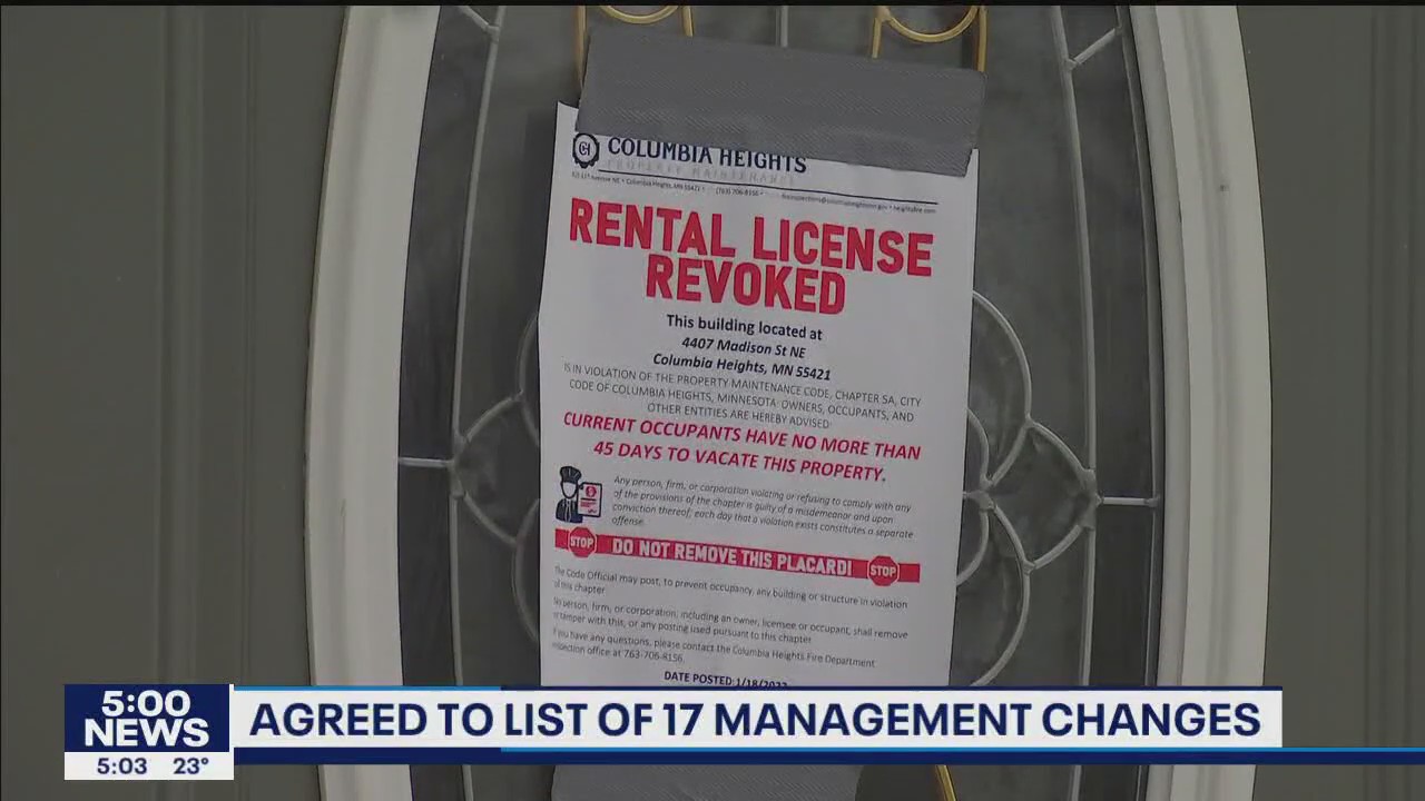 Landlord reaches agreement with Minneapolis to cleanup run-down properties