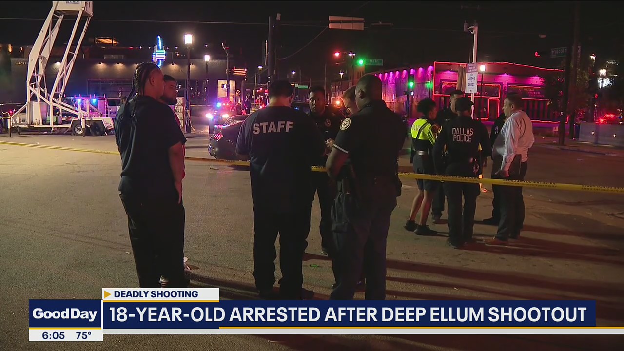 18-year-old arrested after Deep Ellum shootout