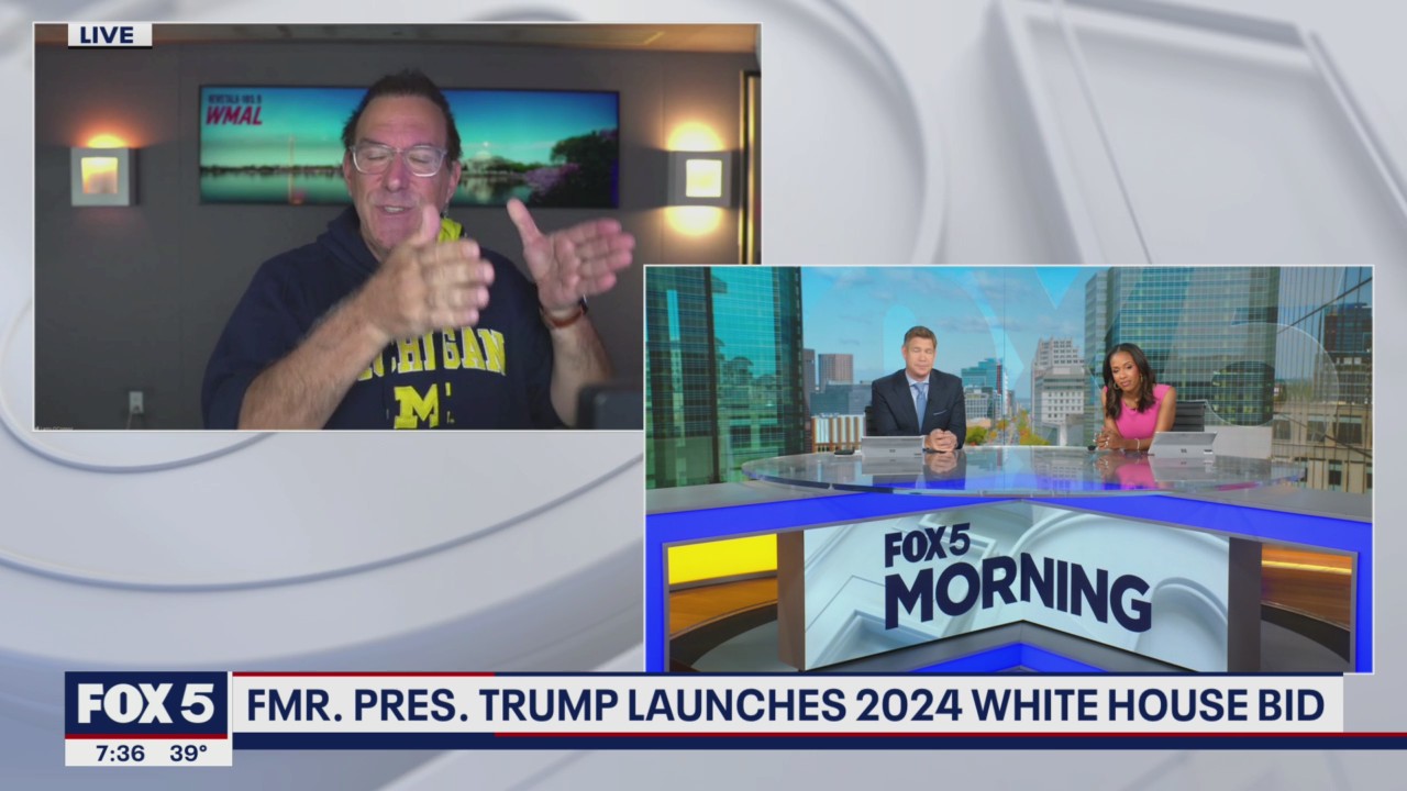 WMAL’s Larry O'Connor: Trump 2024 White House bid