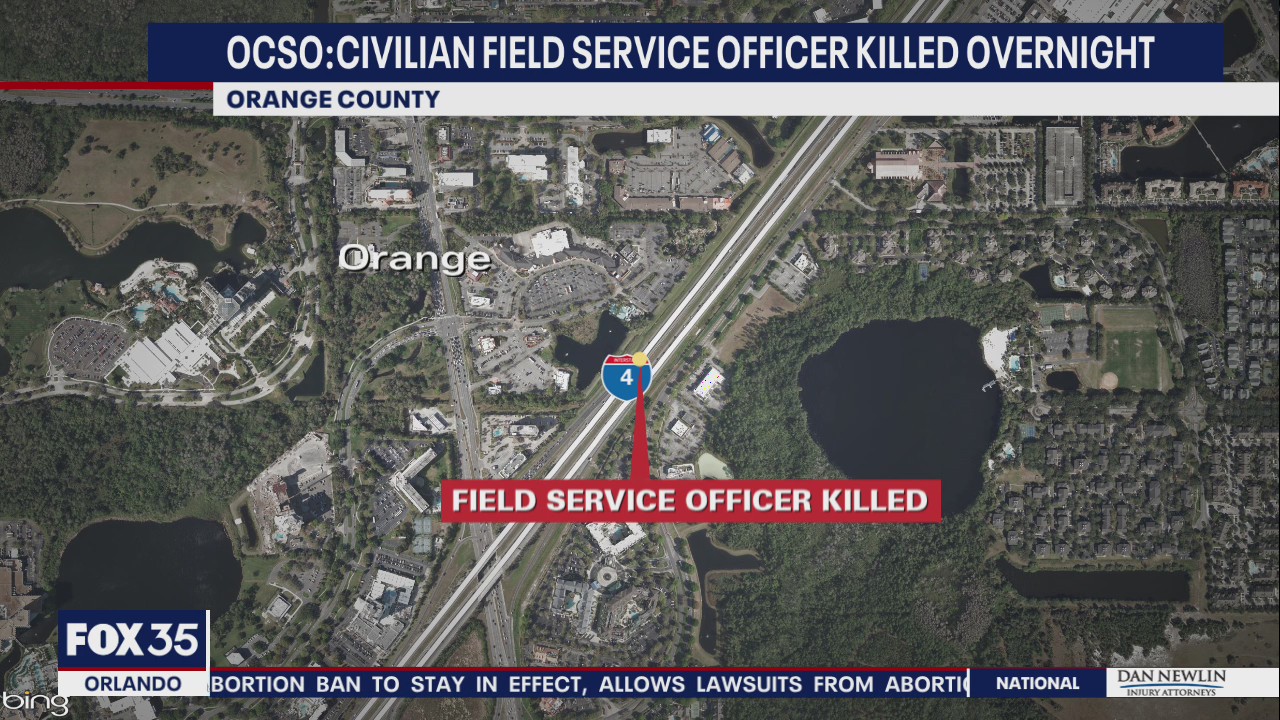 OSCO: Civilian field service officer killed overnight in I-4 crash