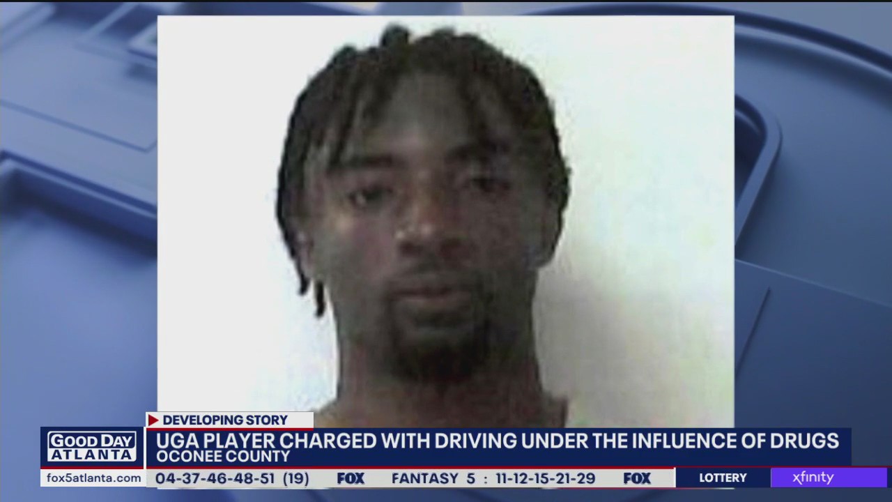 UGA football player charged with DUI