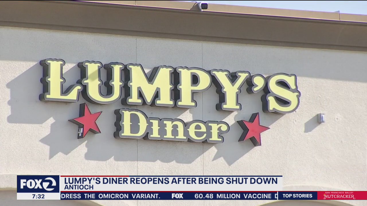 Lumpy's Diner in Antioch reopens after being shut down