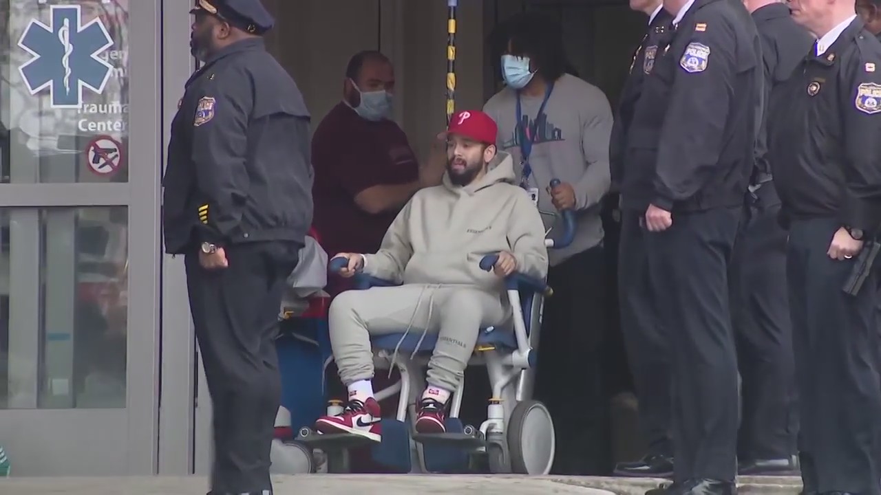 Philadelphia Officer Giovanni Maysonet released from hospital after shooting