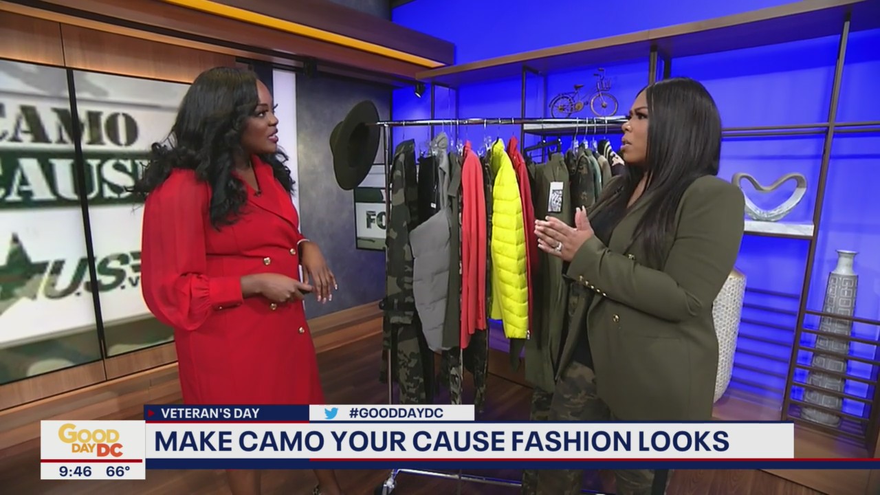 Make Camo Your Cause fashion with Tam "Hush" Lee