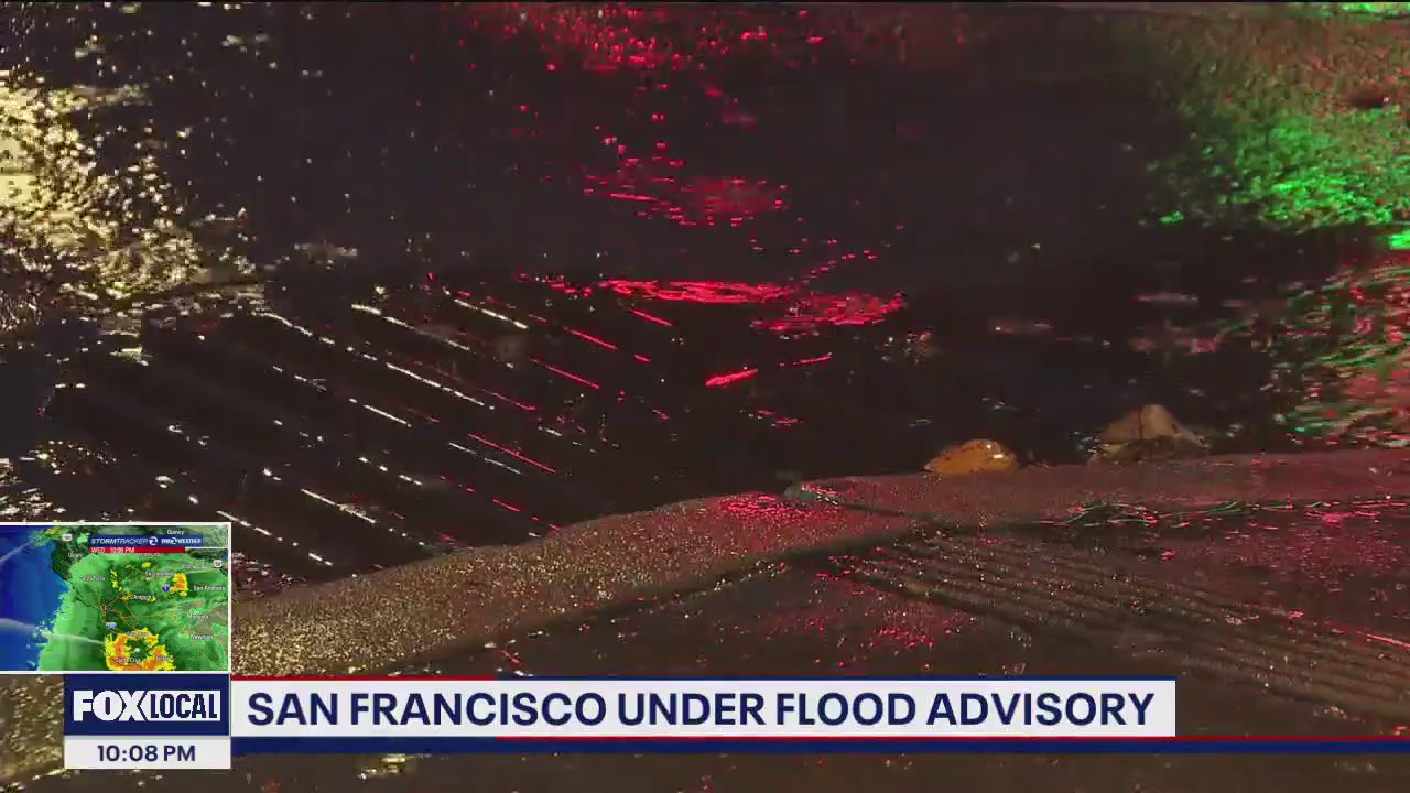 San Francisco under flood advisory