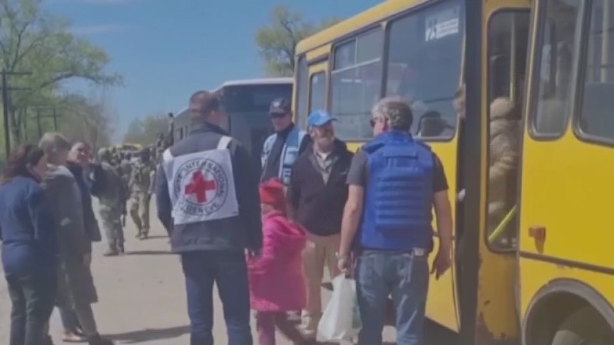 Safe passage operation underway in Ukraine