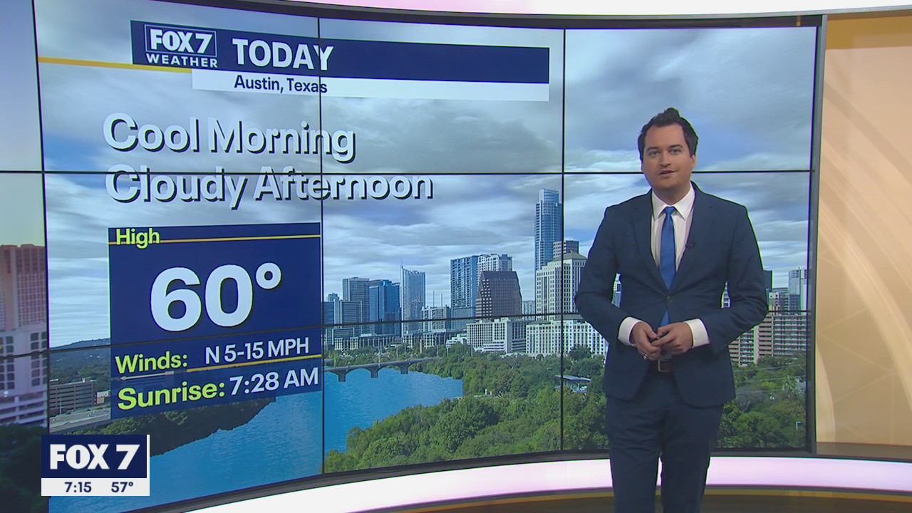 Steven's Morning Weather Forecast (1/9)