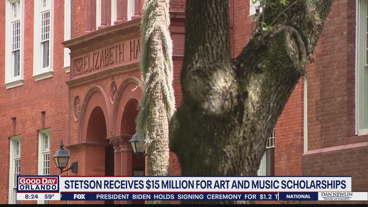 Stetson University receives $15 million for art and music scholarships