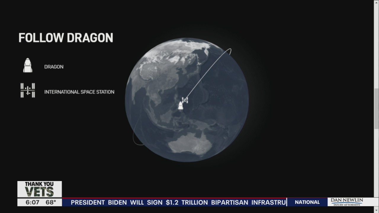 Where is SpaceX Crew-3? When they should arrive at the International Space Station