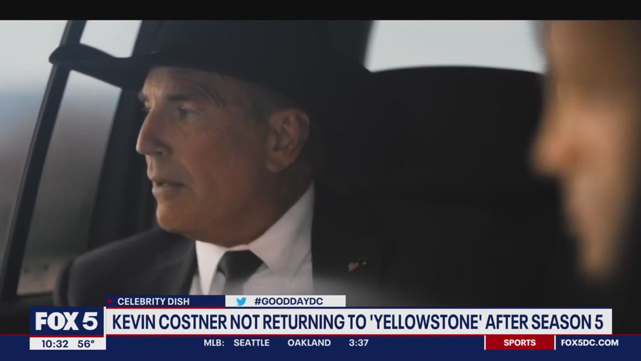 Kevin Costner not returning to "Yellowstone" after season 5