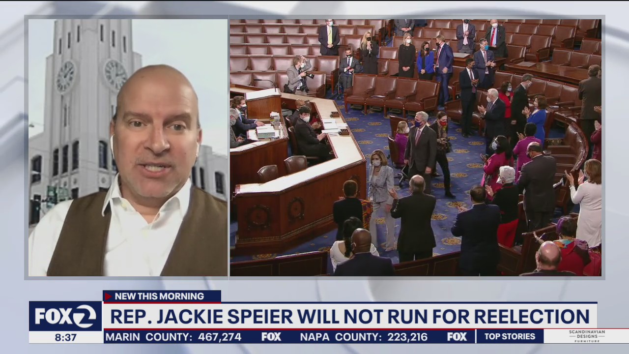 Rep. Jackie Speier's announcement came as a surprise