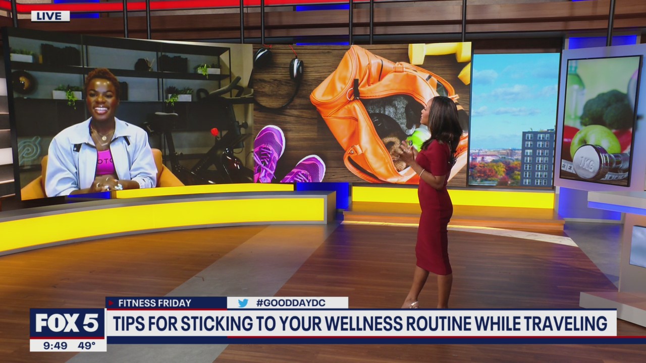 Sticking to your wellness routine while traveling