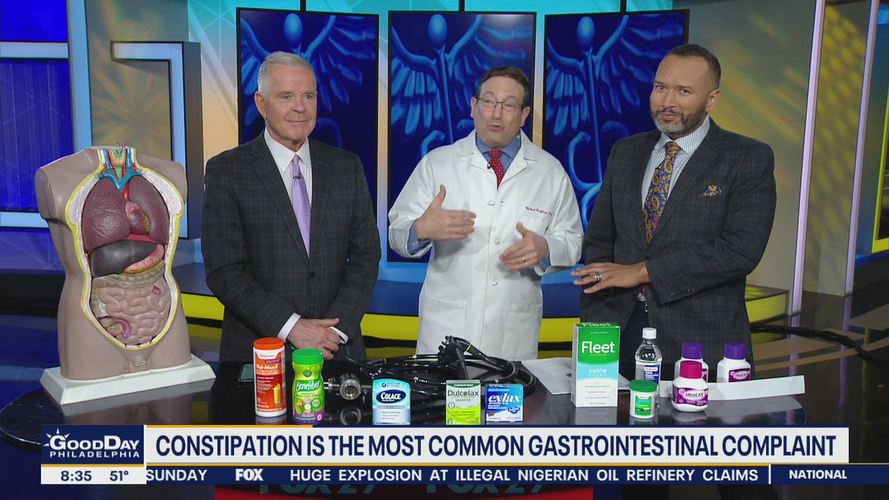Constipation is the most common gastrointestinal complaint