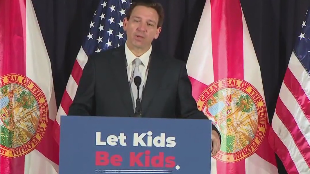 Gov. Ron DeSantis signs bills at Christian school targeting LGBTQ+ issues