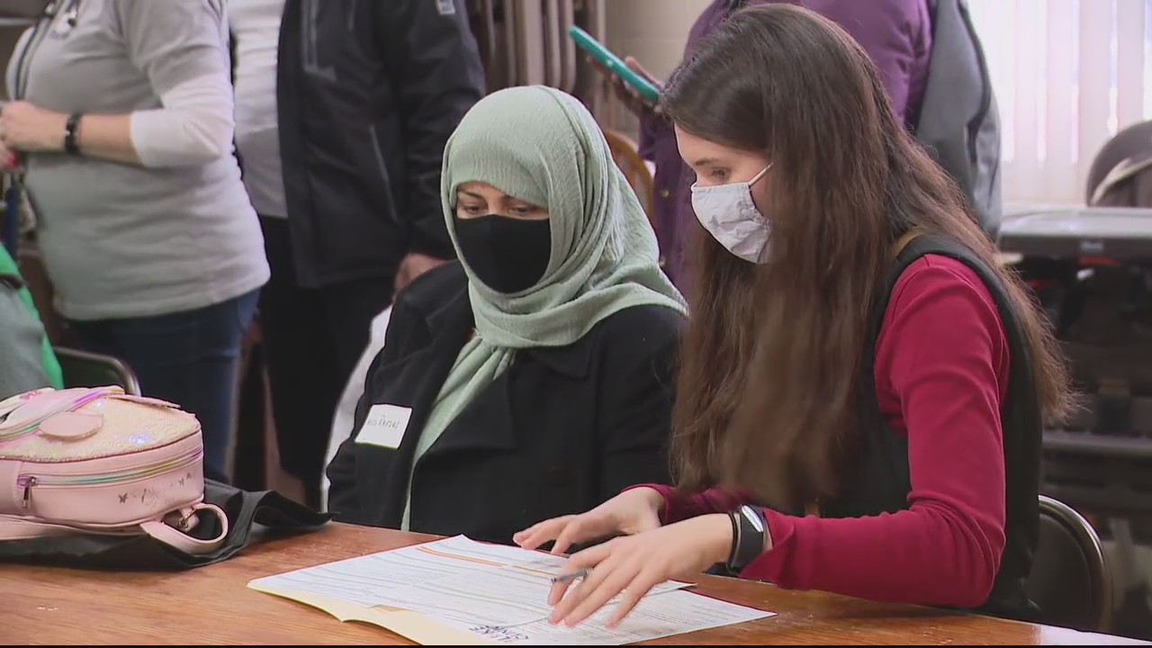 Afghanistan mothers and children receive care while seeking refuge from war