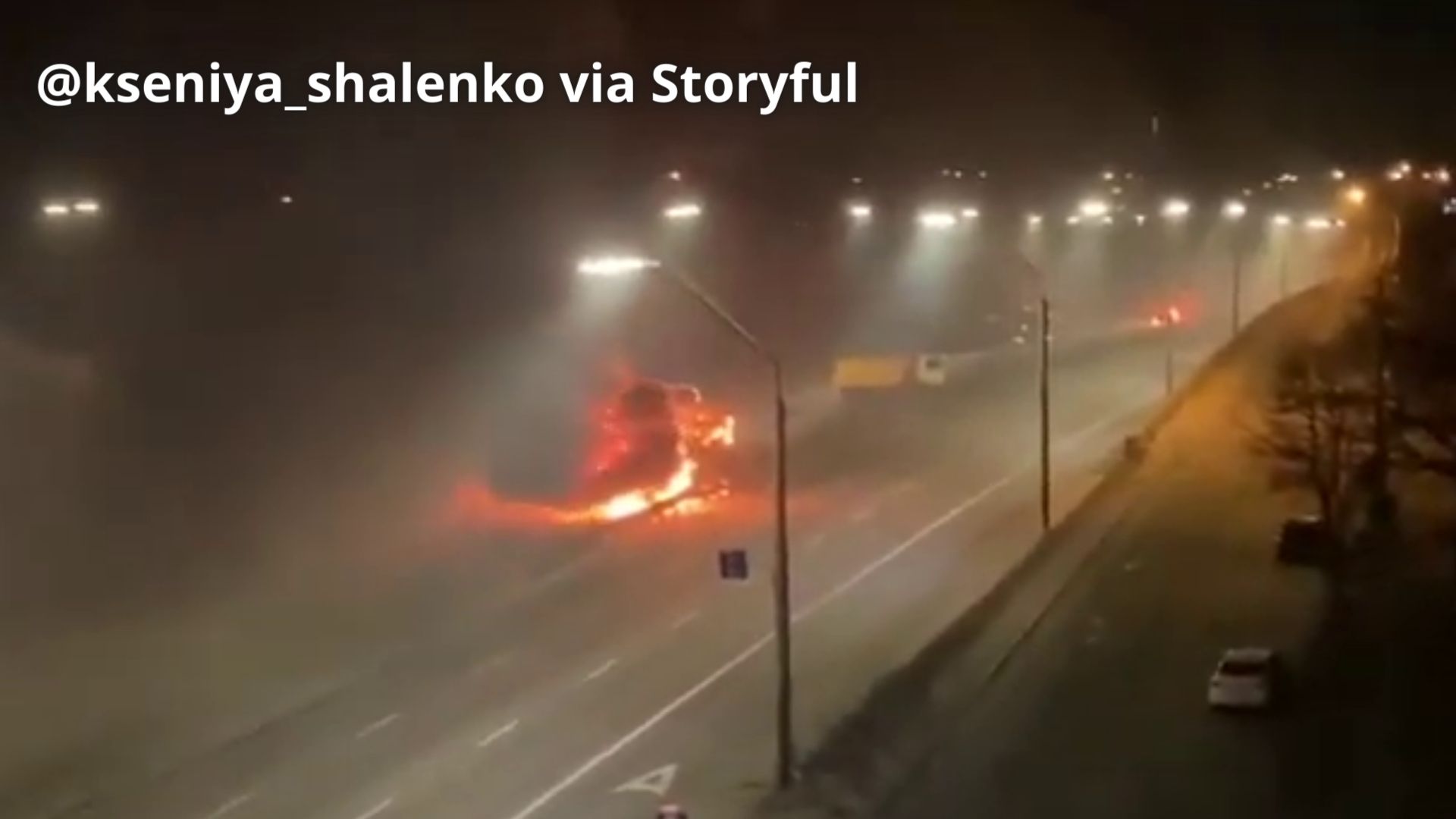 Russia-Ukraine Crisis: Explosions seen amid fighting in Kyiv