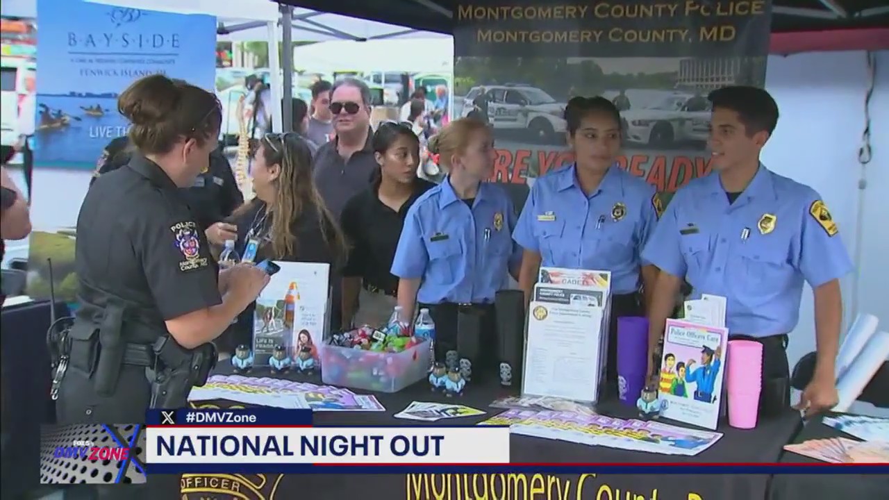 National Night Out in Montgomery County