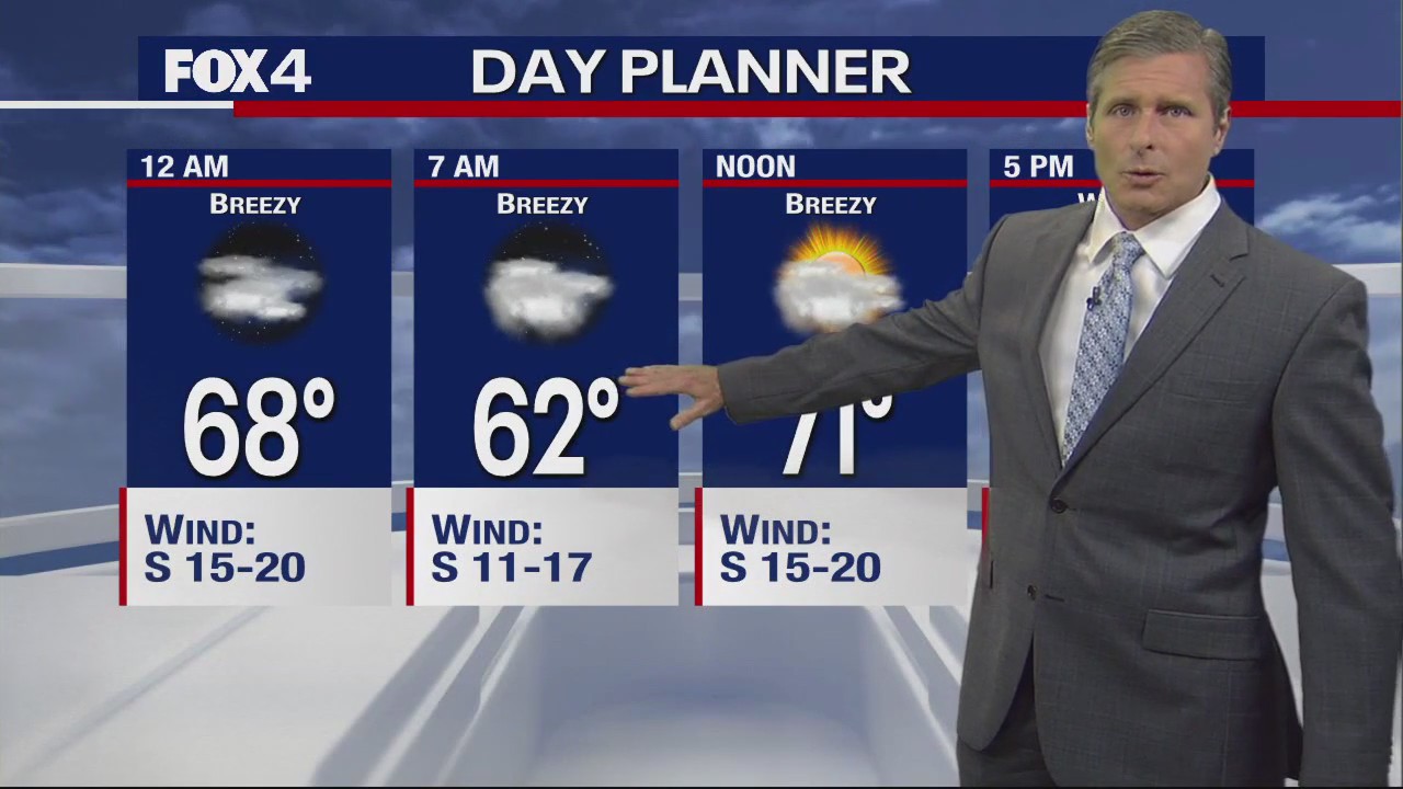 Dallas Weather: March 12 overnight forecast