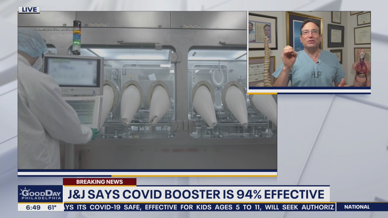 Johnson and Johnson says COVID-19 booster shot is 94% effective