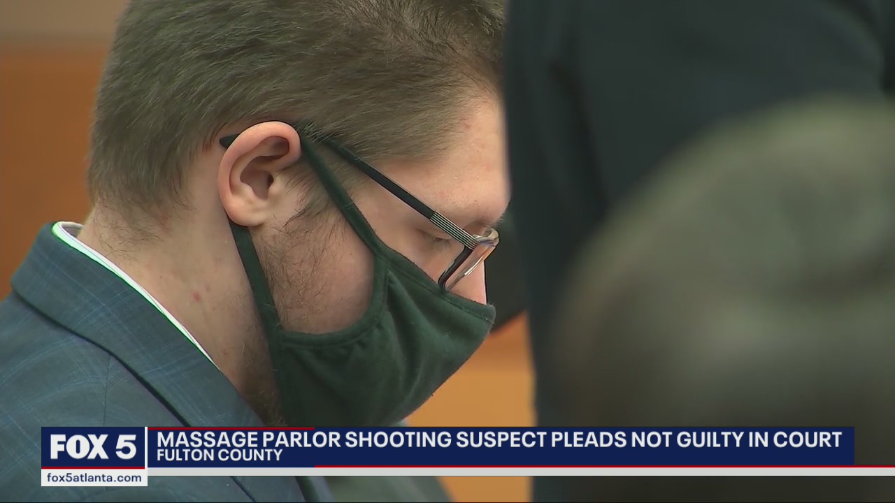 Atlanta spa shooting suspect pleads not guilty in Fulton County