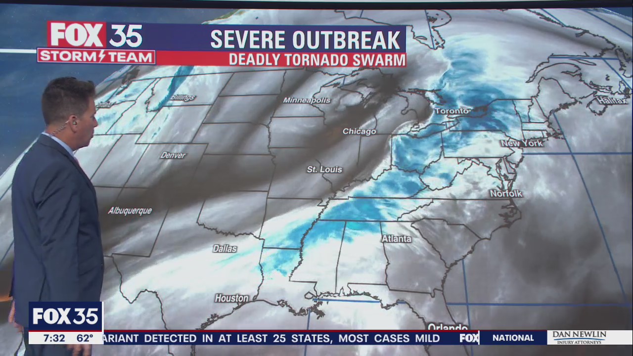 Deadly tornadoes tear through several states