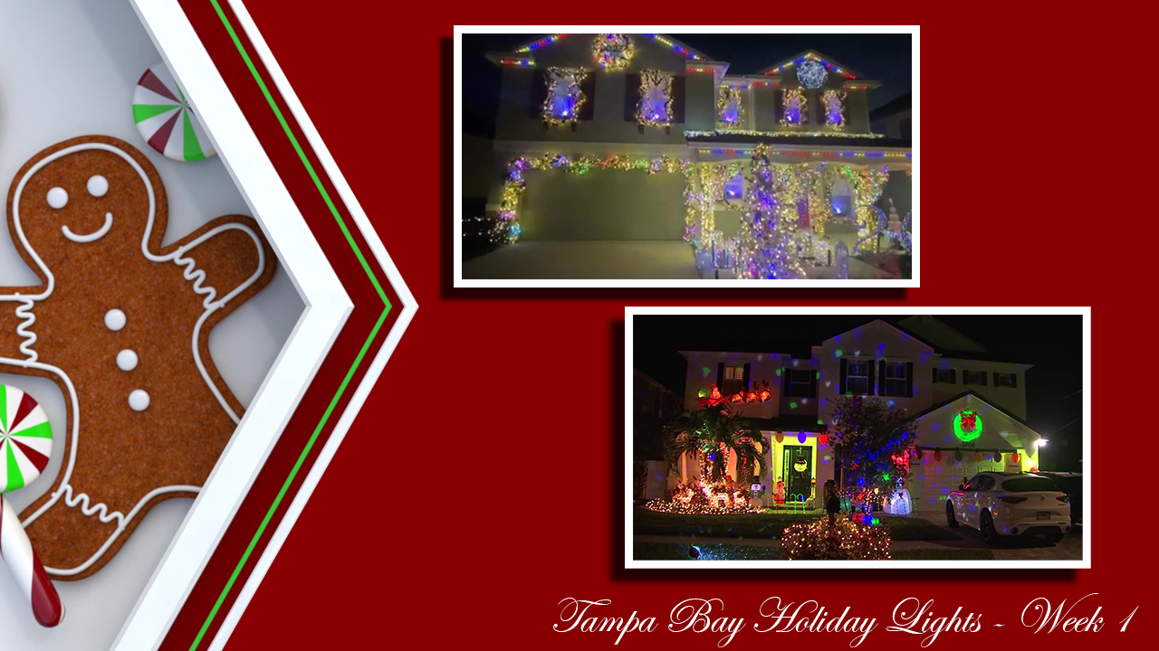 Tampa Bay area Holiday Lights - Best of Week 1