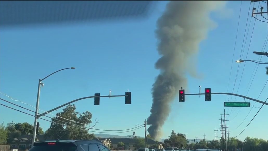 Structure fire rages in Livermore, police ask public to stay away