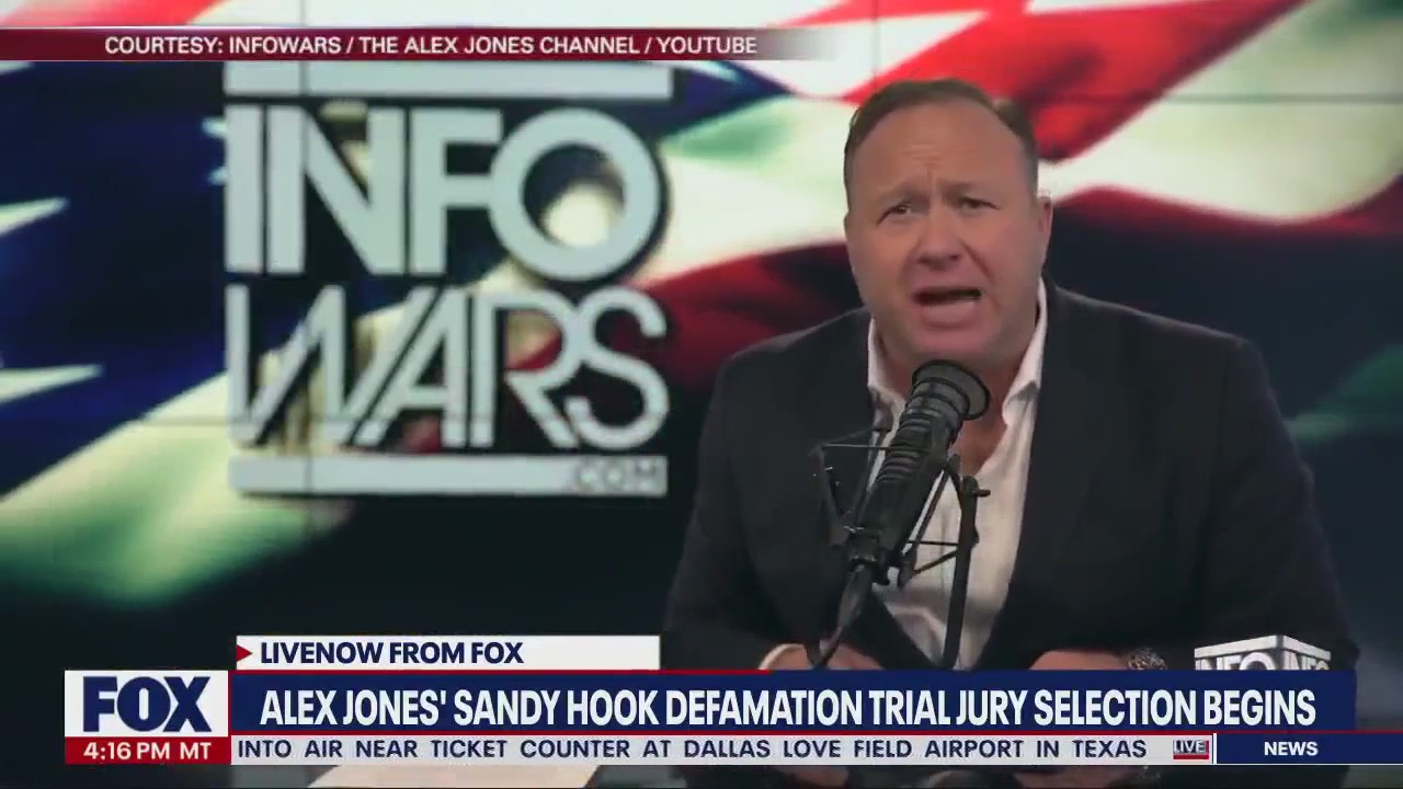 Alex Jones' Sandy Hook defamation trial set to begin in Texas | LiveNOW from FOX