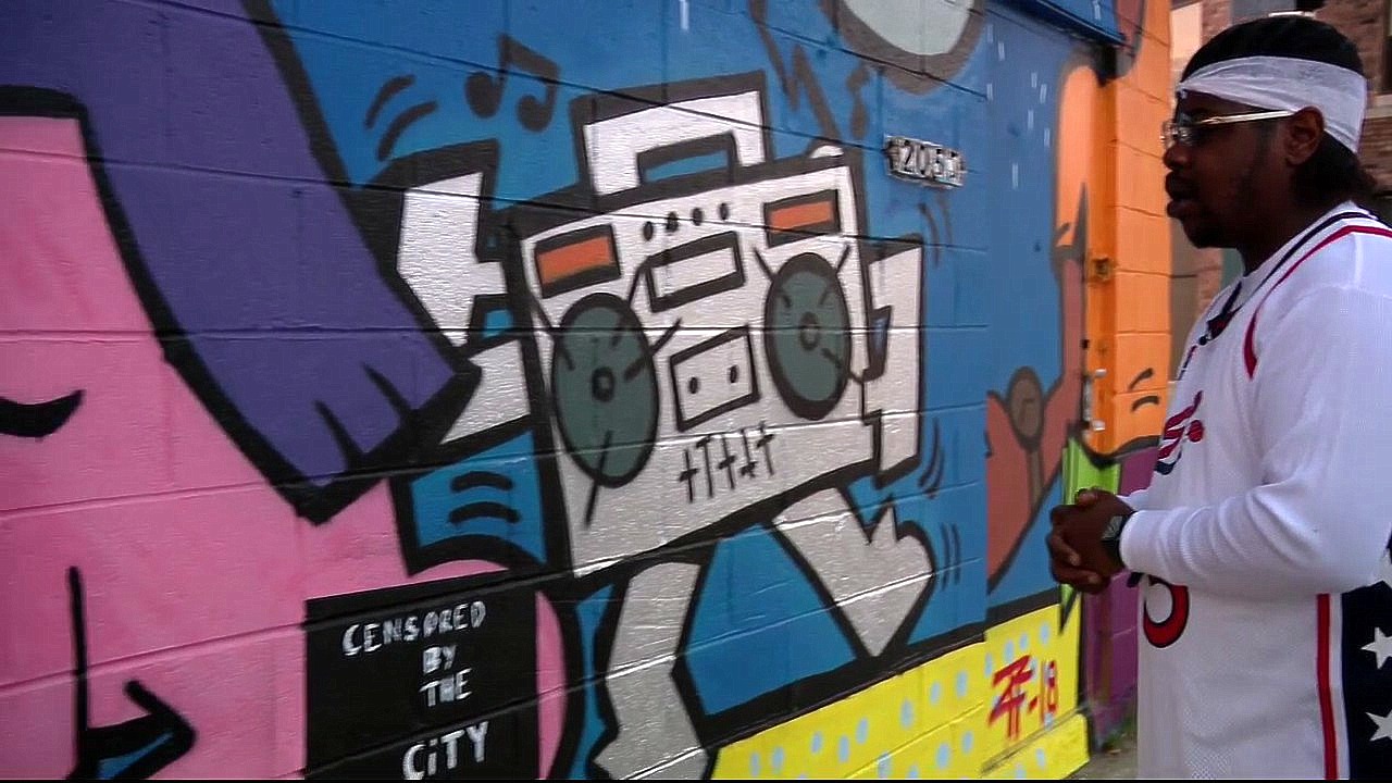 Detroit artist's mural gets censored by building owner