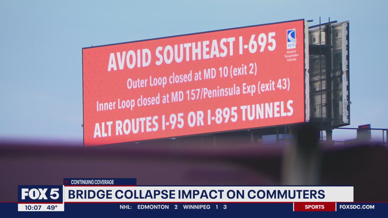 Key Bridge collapse impact on commuters