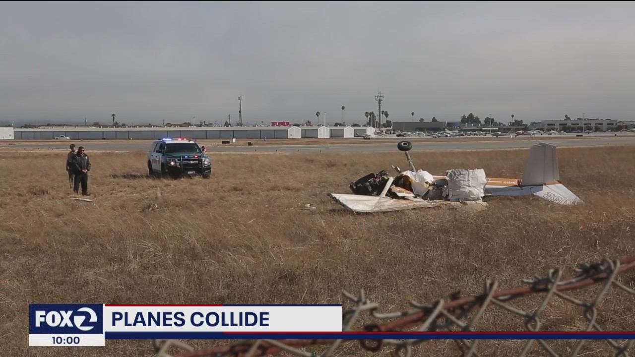 Planes collide midair in Watsonville, killing 2
