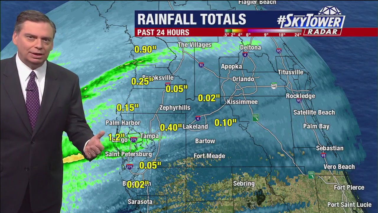 Front brings rain to Tampa Bay | Jan. 4, 2024