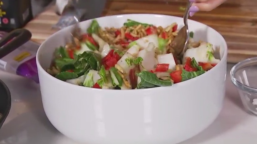 Bok choy salad recipe from FOX 7 Austin's Tierra Neubaum