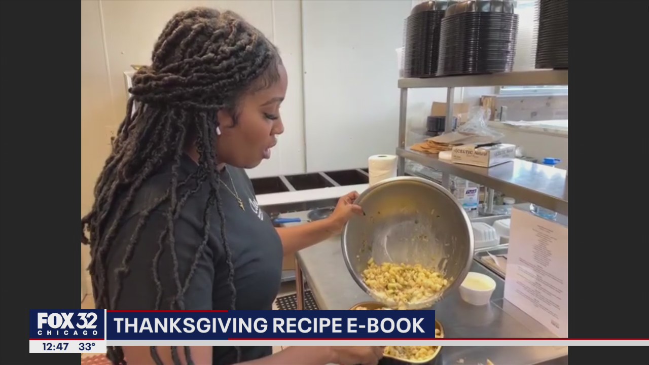 Thanksgiving recipe e-book released just in time for the Thursday