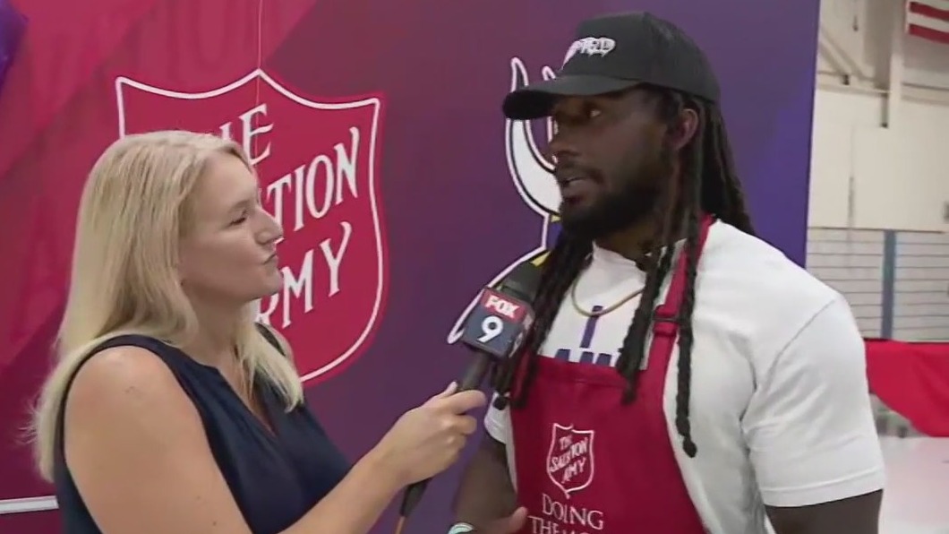 Alexander Mattison hosts back-to-school event