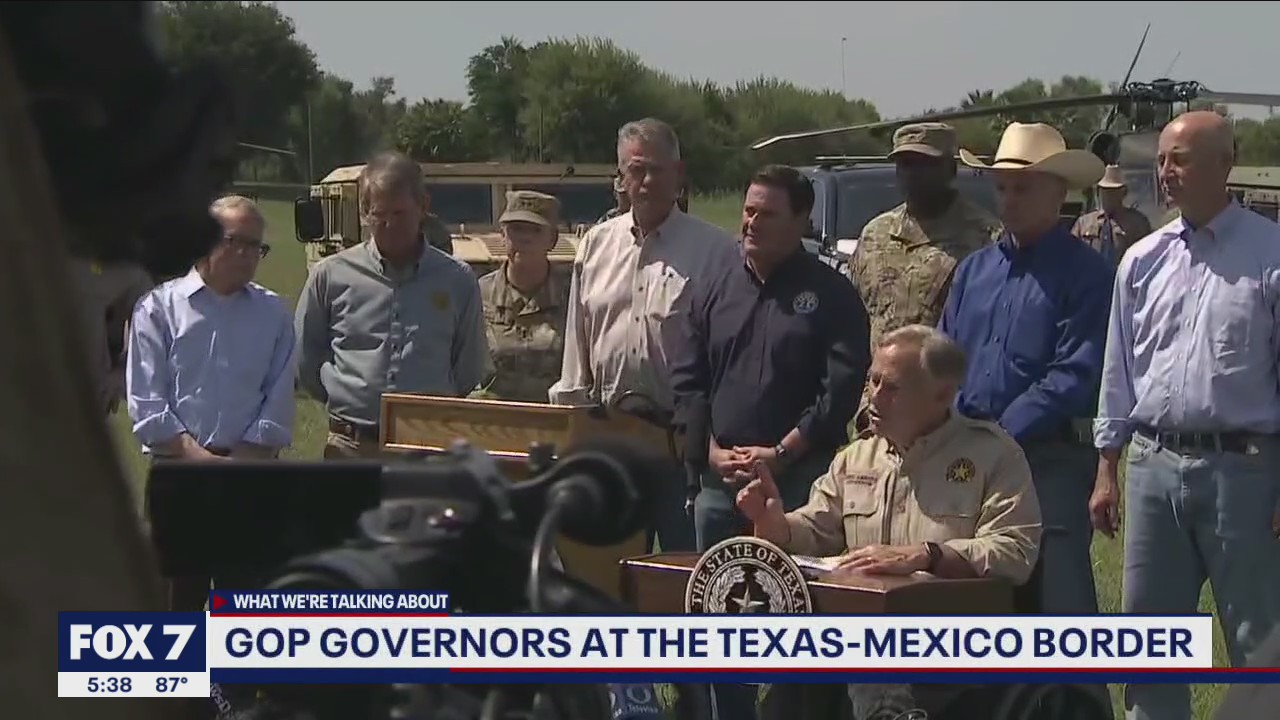 FOX 7 Discussion: GOP governors at Texas-Mexico border