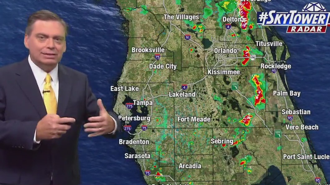 Friday evening forecast