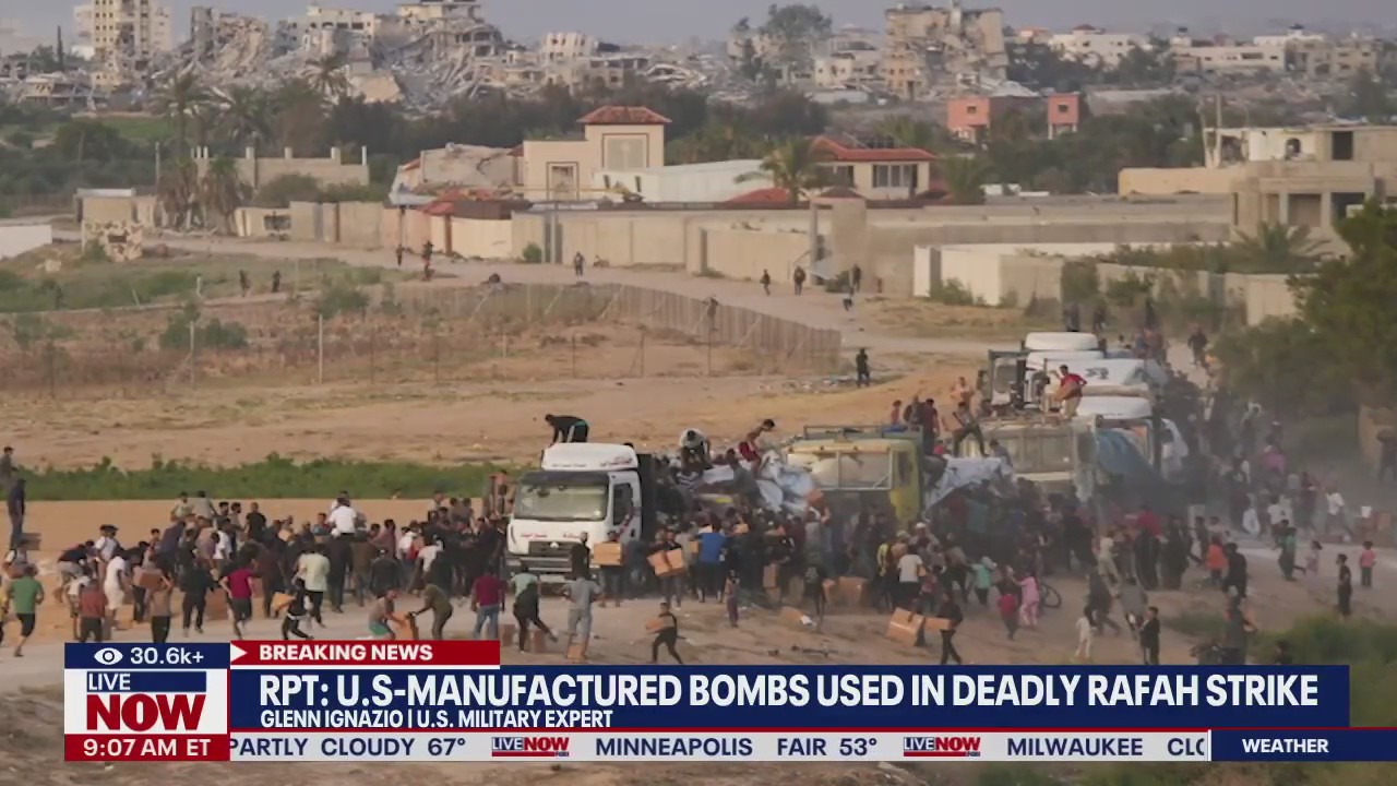 U.S.-manufactured bombs used in Rafah strike