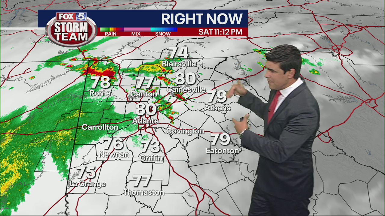 Saturday Night Forecast