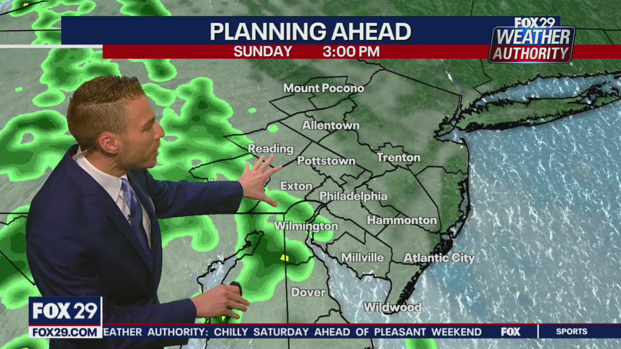 Weather Authority: 11 p.m. Saturday forecast