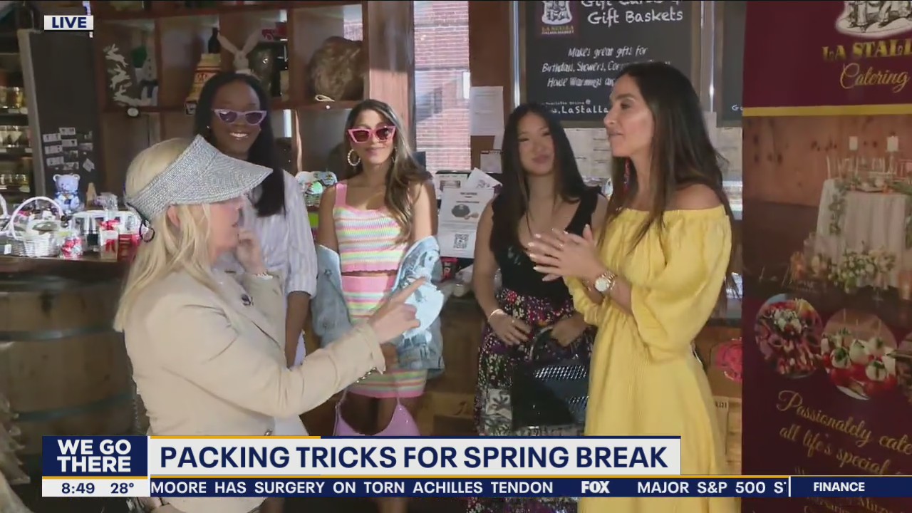 Packing tips for spring break