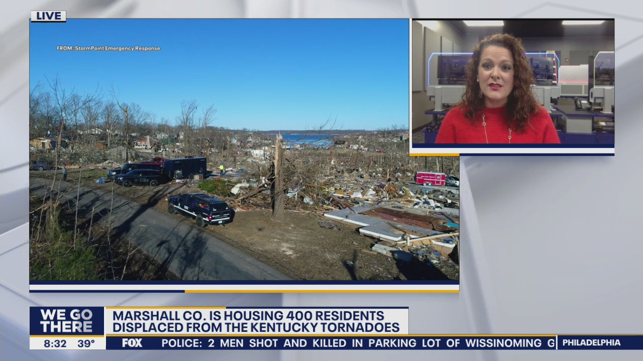 Marshall Co. is housing 400 residents displaced from Kentucky tornadoes