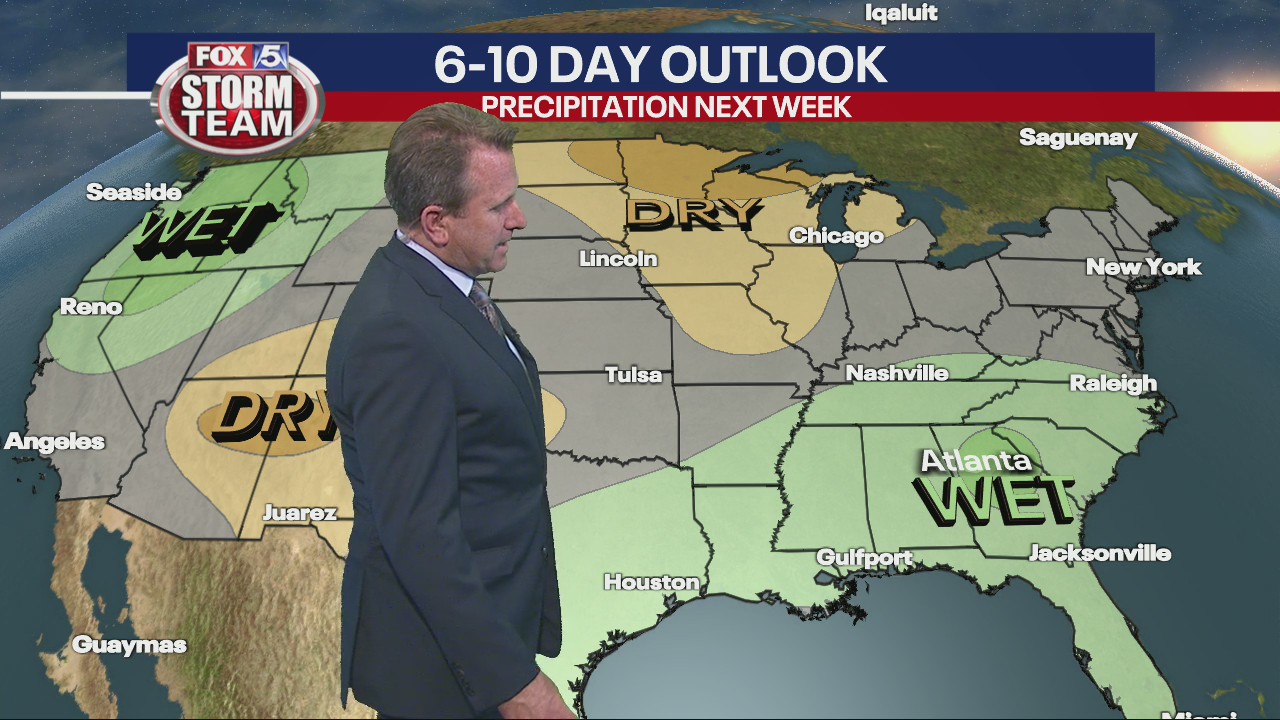 Friday evening forecast