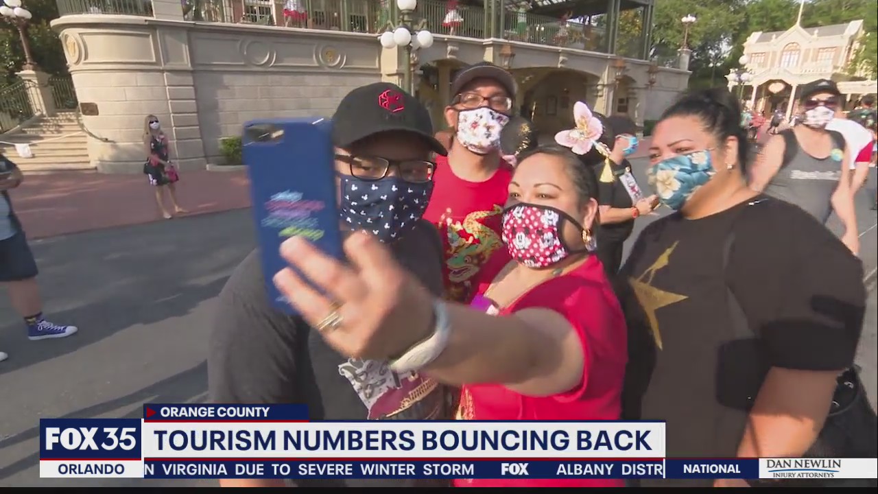 Tourism numbers bouncing back