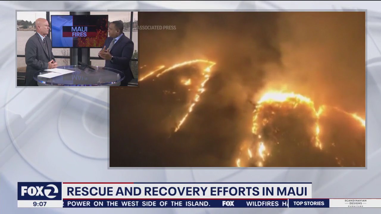 Rescue and recovery efforts in Maui